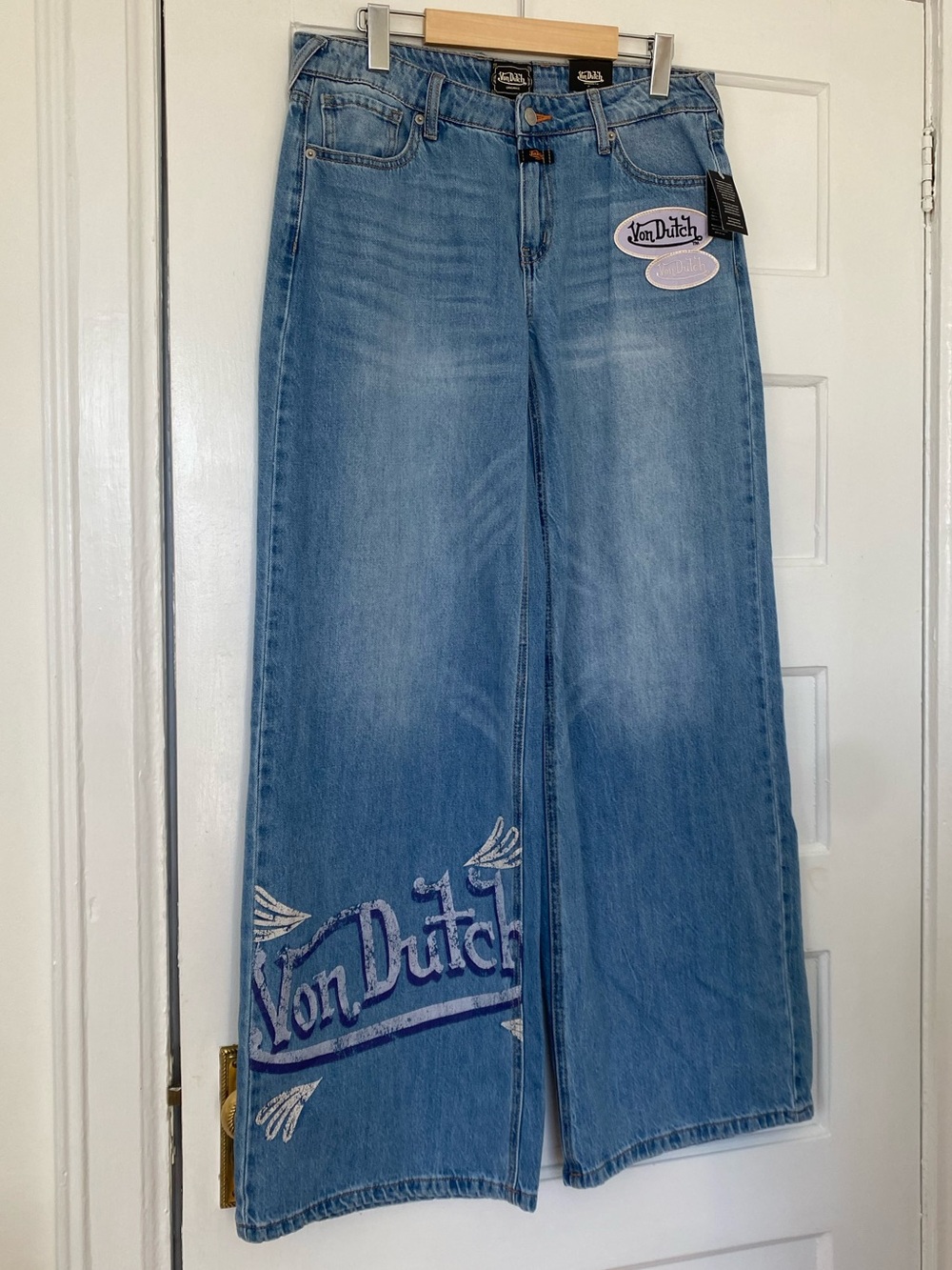 Von Dutch wide leg baggy skater Y2K inspired jeans new with tags!